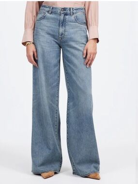 Madewell Superwide-Leg Jeans Size 23P